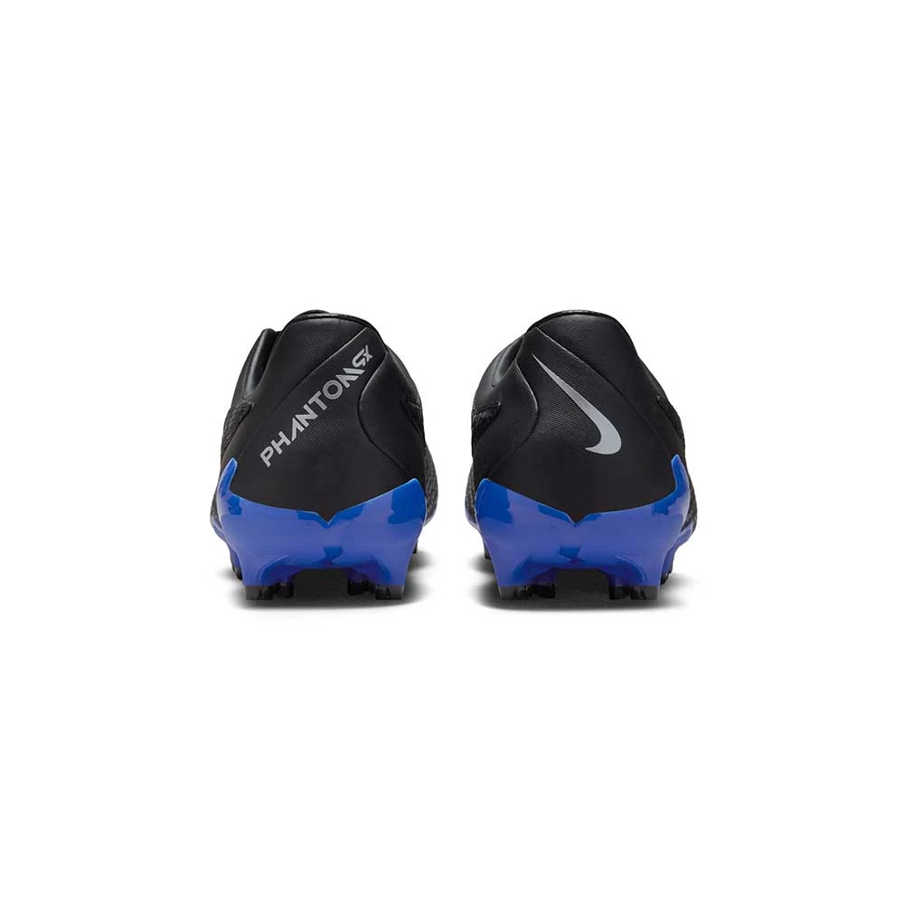 Nike Phantom GX Academy MG Soccer Cleat - Black/Chrome-Hyper Royal- Regular (D) 8 Nike Phantom GX Academy MG Soccer Cleat - Black/Chrome-Hyper Royal- Regular (D) - Image 6