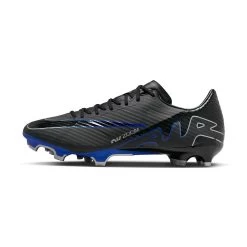Nike Zoom Mercurial Vapor 15 Academy MG Soccer Cleat - Black/Chrome-Hyper Royal- Regular (D) -Women Shoes Shop AURORA DJ5631 040 PHSLH000 2000