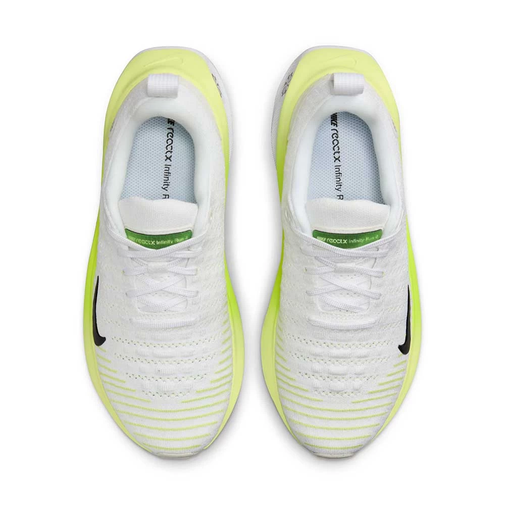 Women's Nike Infinity Run Flyknit 4 Running Shoe - White/Light Lemon Twist/Volt/Black- Regular (B) 7 Women's Nike Infinity Run Flyknit 4 Running Shoe - White/Light Lemon Twist/Volt/Black- Regular (B) - Image 5