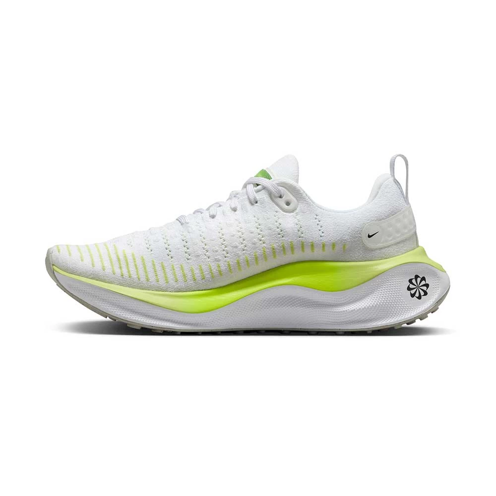 Women's Nike Infinity Run Flyknit 4 Running Shoe - White/Light Lemon Twist/Volt/Black- Regular (B) 5 Women's Nike Infinity Run Flyknit 4 Running Shoe - White/Light Lemon Twist/Volt/Black- Regular (B) - Image 3