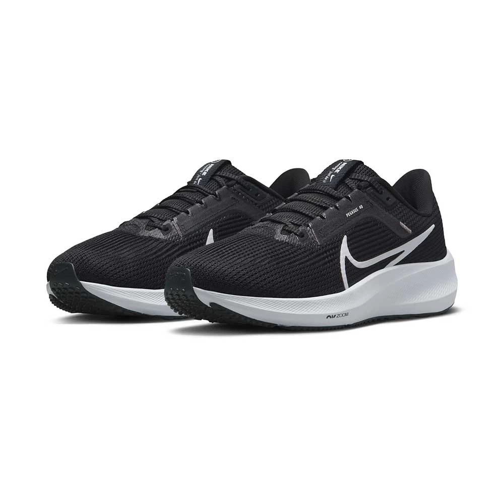 Nike Women's Air Zoom Pegasus 40 Running Shoe- Black/White/Anthracite- Regular (B) 4 Nike Women's Air Zoom Pegasus 40 Running Shoe- Black/White/Anthracite- Regular (B) - Image 2