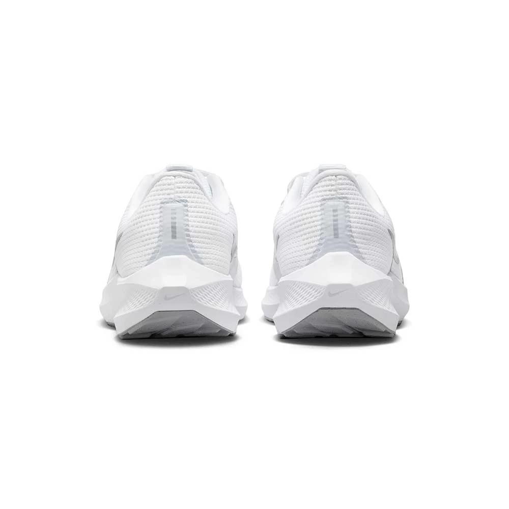 Nike Women's Air Zoom Pegasus 40 Running Shoe- White/Metallic Silver/Pure Platinum- Regular (B) 11 Nike Women's Air Zoom Pegasus 40 Running Shoe- White/Metallic Silver/Pure Platinum- Regular (B) - Image 9
