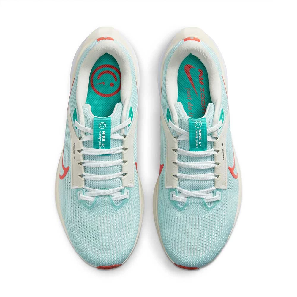 Women's Nike Air Zoom Pegasus 40 Running Shoe - Jade Ice/Picante Red-White-Sea Glass- Regular (B) 6 Women's Nike Air Zoom Pegasus 40 Running Shoe - Jade Ice/Picante Red-White-Sea Glass- Regular (B) - Image 4