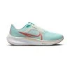 Women's Nike Air Zoom Pegasus 40 Running Shoe - Jade Ice/Picante Red-White-Sea Glass- Regular (B)