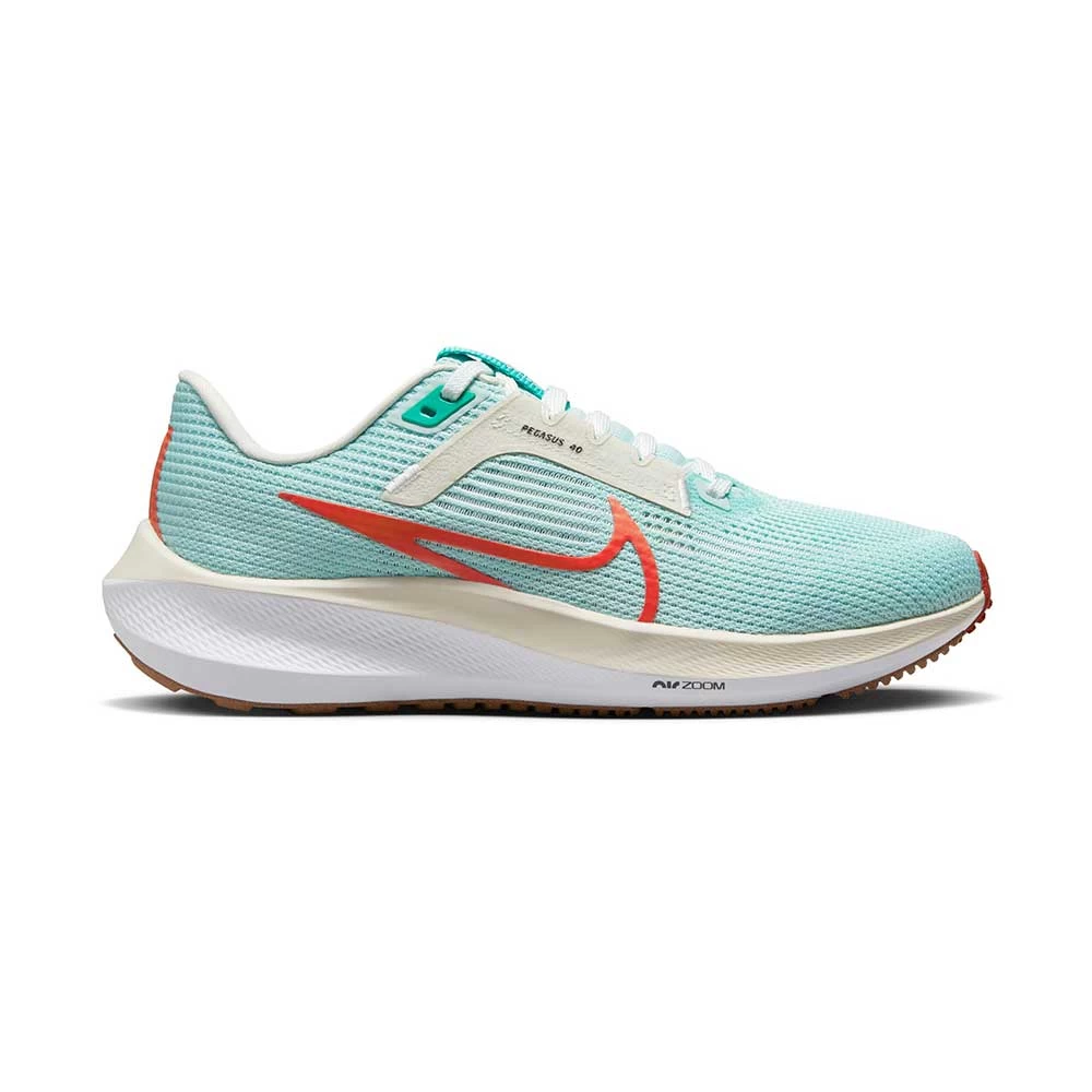 Women's Nike Air Zoom Pegasus 40 Running Shoe - Jade Ice/Picante Red-White-Sea Glass- Regular (B) 3 Women's Nike Air Zoom Pegasus 40 Running Shoe - Jade Ice/Picante Red-White-Sea Glass- Regular (B)