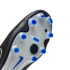 Nike Tiempo Legend 10 Elite FG Soccer Cleat - Black/Chrome-Hyper Blue- Regular (D) -Women Shoes Shop AURORA DV4328 040 PHSUD001 2000