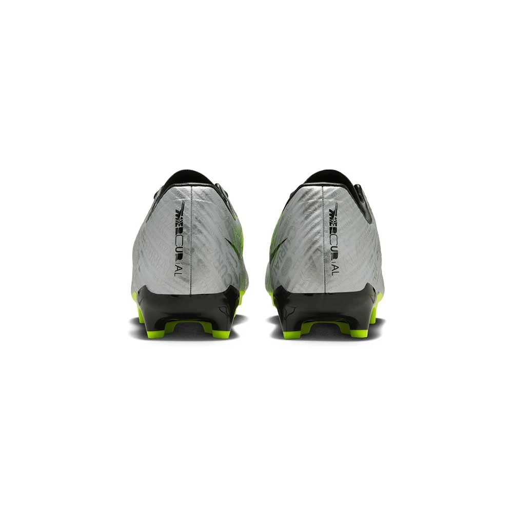 Unisex Nike Zoom Mercurial Vapor 15 Academy XXV MG Soccer Cleats - Metallic Silver/Volt - Regular (D) 8 Unisex Nike Zoom Mercurial Vapor 15 Academy XXV MG Soccer Cleats - Metallic Silver/Volt - Regular (D) - Image 6