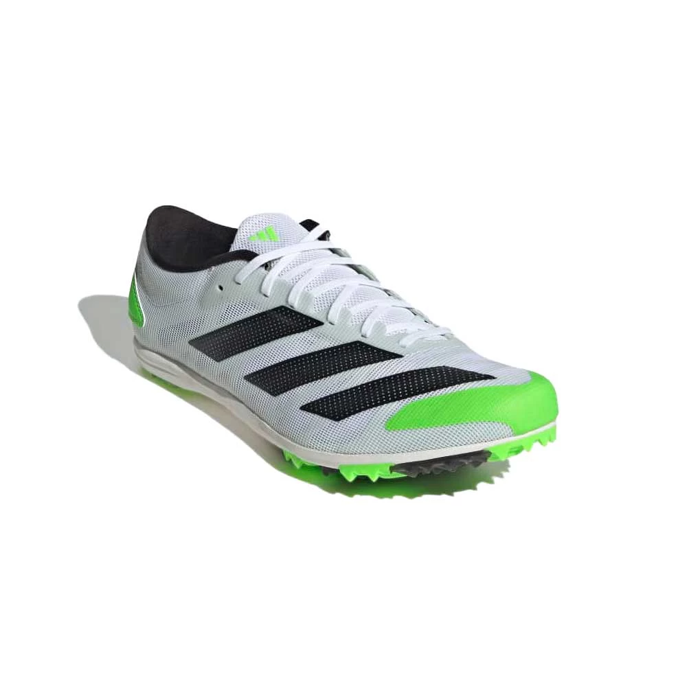 ADIDAS Unisex AdiZERO XC Spikes - Cloud White/Night Metallic/Solar Green - Regular (D) 4 ADIDAS Unisex AdiZERO XC Spikes - Cloud White/Night Metallic/Solar Green - Regular (D) - Image 2