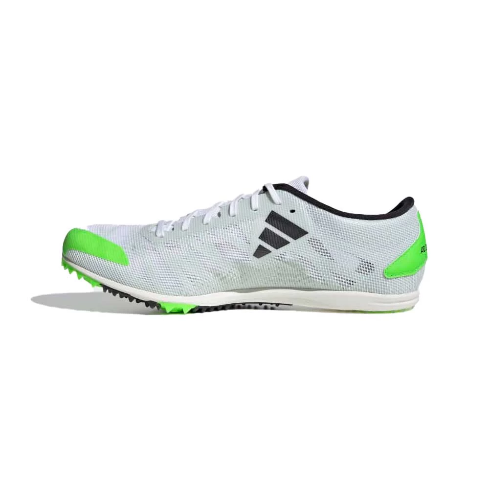 ADIDAS Unisex AdiZERO XC Spikes - Cloud White/Night Metallic/Solar Green - Regular (D) 6 ADIDAS Unisex AdiZERO XC Spikes - Cloud White/Night Metallic/Solar Green - Regular (D) - Image 4