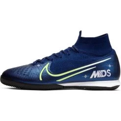 Nike Unisex Superfly 7 Elite MDS IC Soccer Cleat - Blue Void/White/Black/Metallic Silver -Women Shoes Shop BQ5470 401 PHSLH000