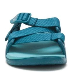 Chaco Women's Chillos Slide - Ocean Blue- Regular (B) -Women Shoes Shop CHAW JCH109118 022221 S22 090