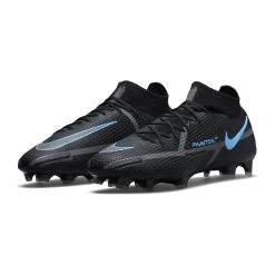 Nike Unisex Phantom GT2 Elite FG Soccer Shoe - Black/Black/Iron Grey -Women Shoes Shop CZ9889 004 PHCFH001 2000