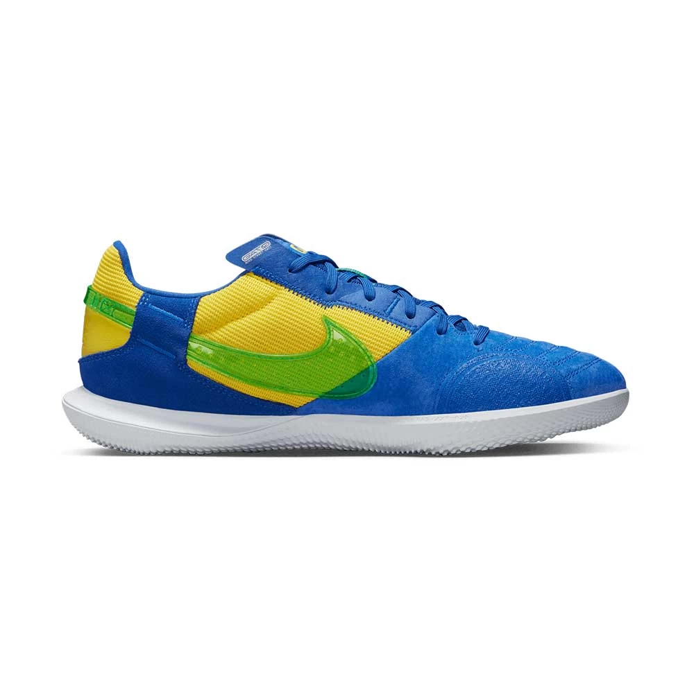 Unisex Nike Streetgato IC Soccer Shoe - Game Royal/Stadium Green/Yellow Strike 3 Unisex Nike Streetgato IC Soccer Shoe - Game Royal/Stadium Green/Yellow Strike