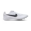 Unisex Nike Zoom Rival Track And Field Distance Spikes - White/Black/Metallic Silver - Regular (D)