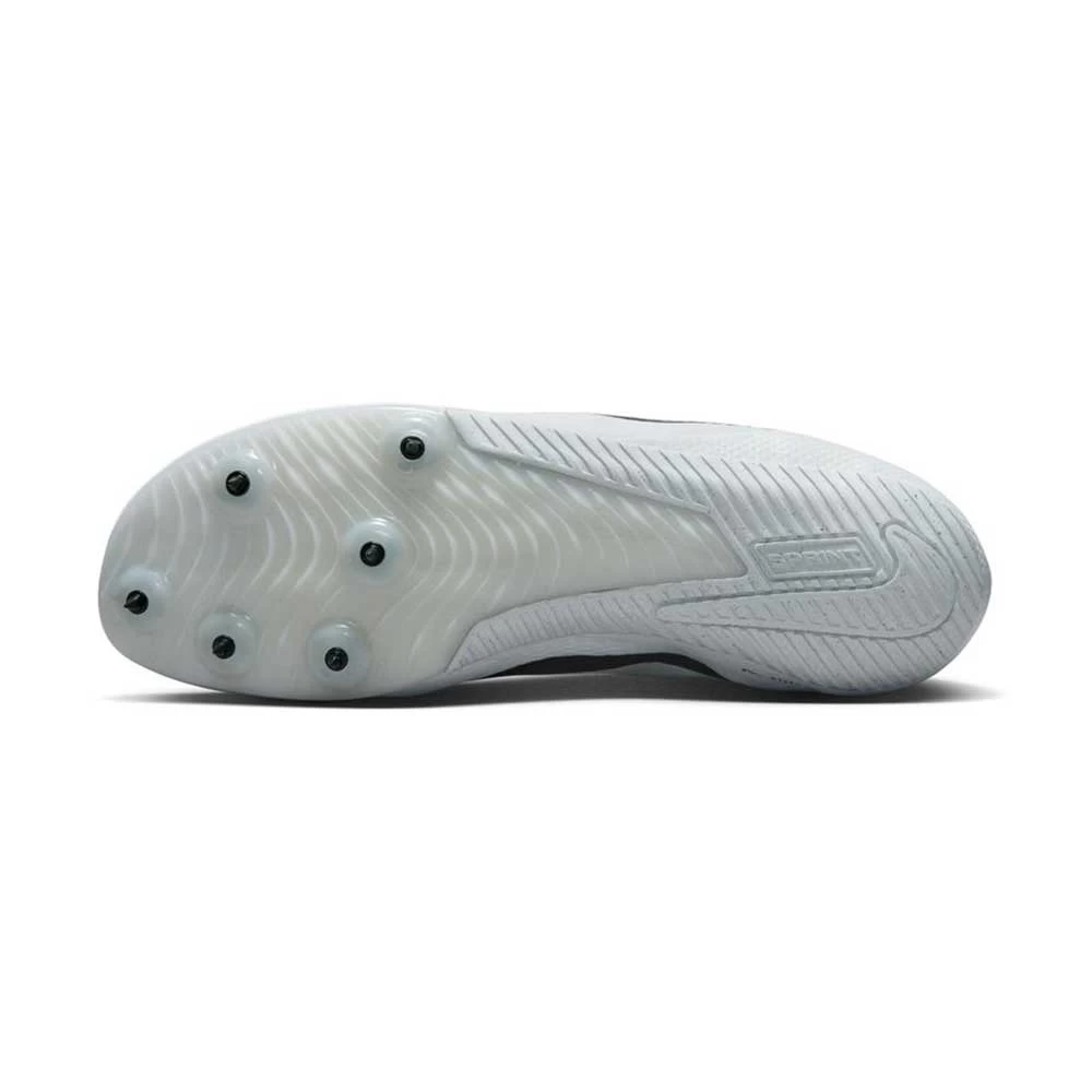 Unisex Nike Zoom Rival Sprint Spike- White/Black/Metallic Silver- Regular (D) 10 Unisex Nike Zoom Rival Sprint Spike- White/Black/Metallic Silver- Regular (D) - Image 8