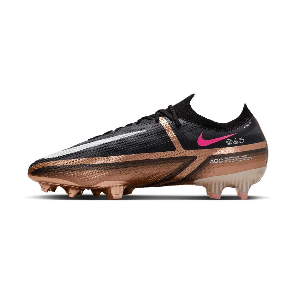 Nike Unisex Phantom GT2 Elite FG Soccer Shoe - Metallic Copper - Regular (D) 4 Nike Unisex Phantom GT2 Elite FG Soccer Shoe - Metallic Copper - Regular (D) - Image 2