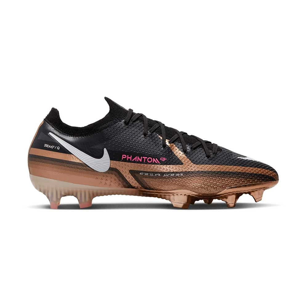 Nike Unisex Phantom GT2 Elite FG Soccer Shoe - Metallic Copper - Regular (D) 3 Nike Unisex Phantom GT2 Elite FG Soccer Shoe - Metallic Copper - Regular (D)