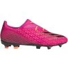 ADIDAS Unisex X Ghosted .2 FG Soccer Shoes - Shock Pink/Core Black/Screaming Orange -Women Shoes Shop FW6959