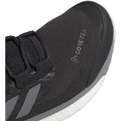 ADIDAS Women's Terrex Free Hiker GoreTEX Hiking Shoe - Carbon/Grey/Glow Blue - Regular (B) -Women Shoes Shop G28464 03