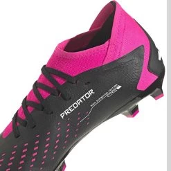 ADIDAS Unisex Predator Accuracy .3 FG Soccer Shoe - Core Black/Ftwr White/Team Shock Pink 2 - Regular (D) -Women Shoes Shop GW4589 04