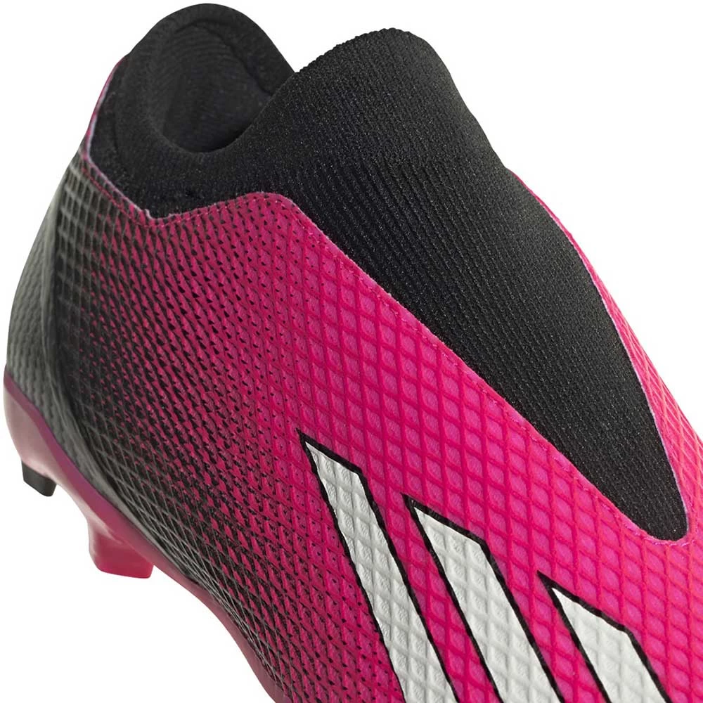 ADIDAS Unisex X Speedportal.3 LL FG Soccer Shoe - Team Shock Pink 2/Zero Metalic/Core Black - Regular (D) 6 ADIDAS Unisex X Speedportal.3 LL FG Soccer Shoe - Team Shock Pink 2/Zero Metalic/Core Black - Regular (D) - Image 4