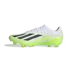 Unisex Adidas X CRAZYFAST.1 FG Soccer Shoe - Cloud White/ Core Black/ Lucid Lemon - Regular (D) 12 Unisex Adidas X CRAZYFAST.1 FG Soccer Shoe - Cloud White/ Core Black/ Lucid Lemon - Regular (D) -Women Shoes Shop HQ4516 4 FOOTWEAR Photography SideMedialCenterView white 1024x1024 7066db50 fb5f 47c2 8fe8 436868fdf341