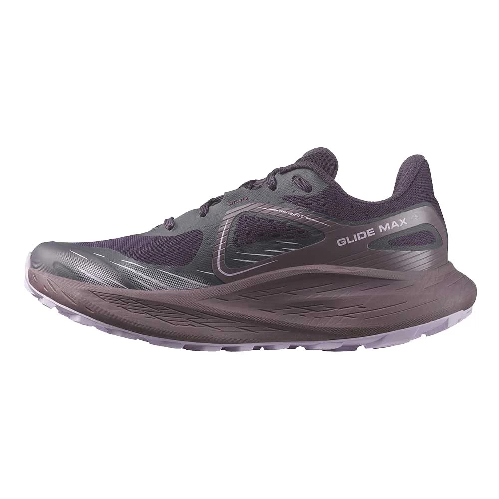 Salomon Women's Glide Max TR Trail Running Shoe - Nightshade/Moonscape/Orchid Bloom - Regular (B) 4 Salomon Women's Glide Max TR Trail Running Shoe - Nightshade/Moonscape/Orchid Bloom - Regular (B) - Image 3