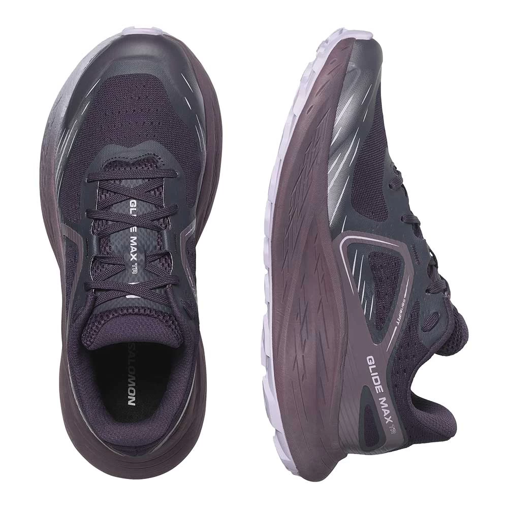 Salomon Women's Glide Max TR Trail Running Shoe - Nightshade/Moonscape/Orchid Bloom - Regular (B) 5 Salomon Women's Glide Max TR Trail Running Shoe - Nightshade/Moonscape/Orchid Bloom - Regular (B) - Image 4