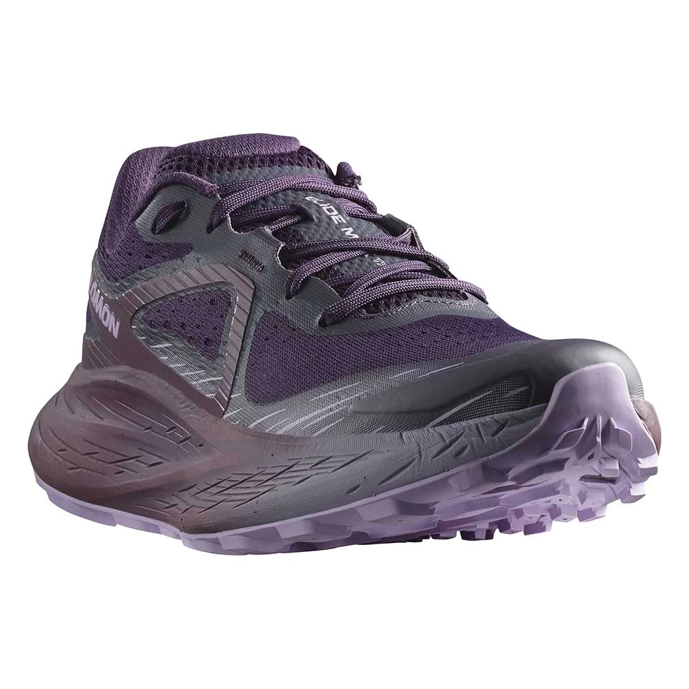 Salomon Women's Glide Max TR Trail Running Shoe - Nightshade/Moonscape/Orchid Bloom - Regular (B) 3 Salomon Women's Glide Max TR Trail Running Shoe - Nightshade/Moonscape/Orchid Bloom - Regular (B) - Image 2