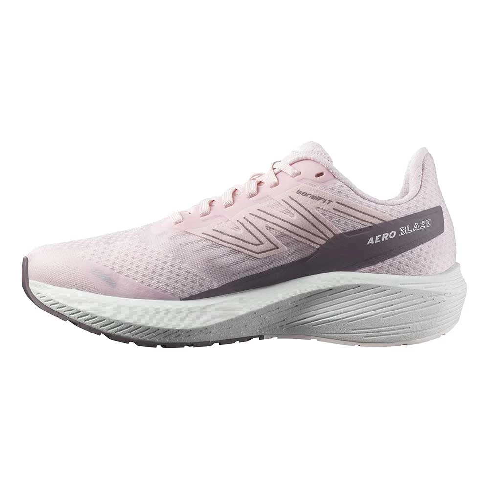 Salomon Women's Aero Blaze Running Shoe- Cradle Pink/White/Moonscape- Regular (B) 5 Salomon Women's Aero Blaze Running Shoe- Cradle Pink/White/Moonscape- Regular (B) - Image 3