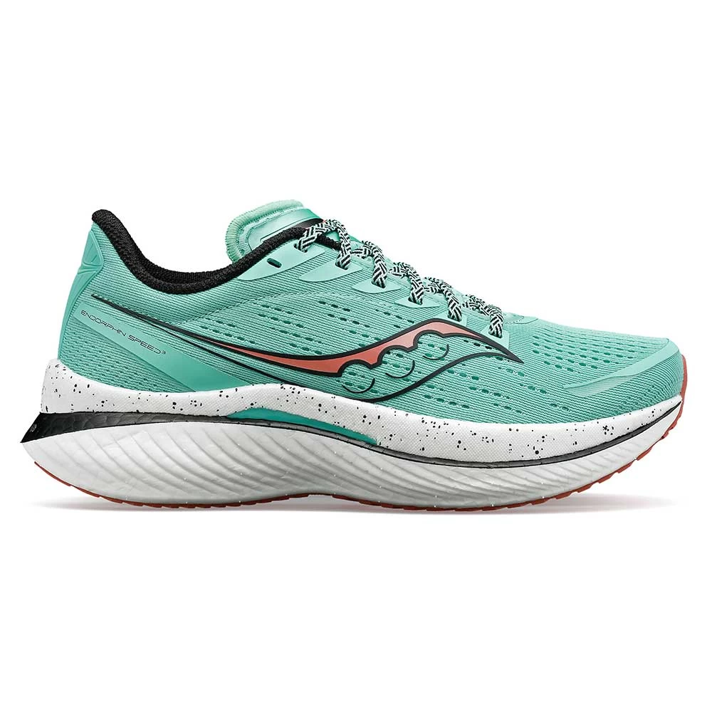 Saucony Women's Endorphin Speed 3 Running Shoe - Sprig/Black - Regular (B) 3 Saucony Women's Endorphin Speed 3 Running Shoe - Sprig/Black - Regular (B)