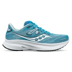 Saucony Women's Guide 16 Running Shoe - Ink/White - Regular (B)