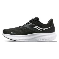 Saucony Women's Ride 16 Running Shoe - Black/White - Regular (B) -Women Shoes Shop S10830 05 2