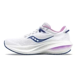 Saucony Women's Triumph 21 Running Shoe - White/Indigo - Regular (B) -Women Shoes Shop S10881 31 2 1