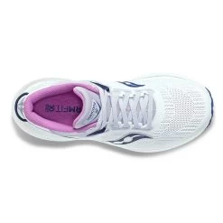 Saucony Women's Triumph 21 Running Shoe - White/Indigo - Regular (B) -Women Shoes Shop S10881 31 3