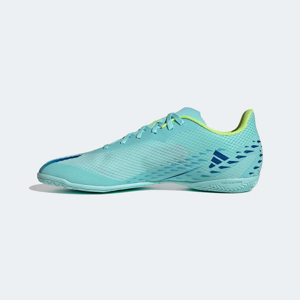 Unisex Adidas X Speedportal .4 IC Soccer Shoe - Clear Aqua/Powder Blue/Solar Yellow- Regular (D) 7 Unisex Adidas X Speedportal .4 IC Soccer Shoe - Clear Aqua/Powder Blue/Solar Yellow- Regular (D) - Image 5