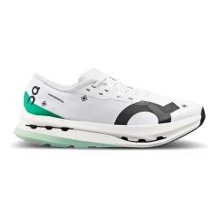 On Running Women's Cloudboom Echo 3 Running Shoe - Undyed-White/Mint - Regular (B)