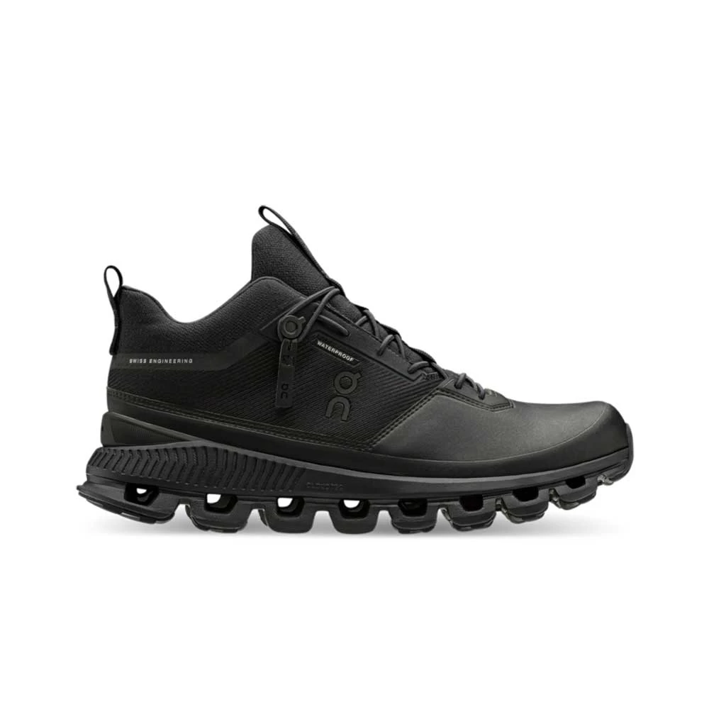 On Running Women's Cloud Hi Waterproof Running Shoe - All Black - Regular (B) 3 On Running Women's Cloud Hi Waterproof Running Shoe - All Black - Regular (B)