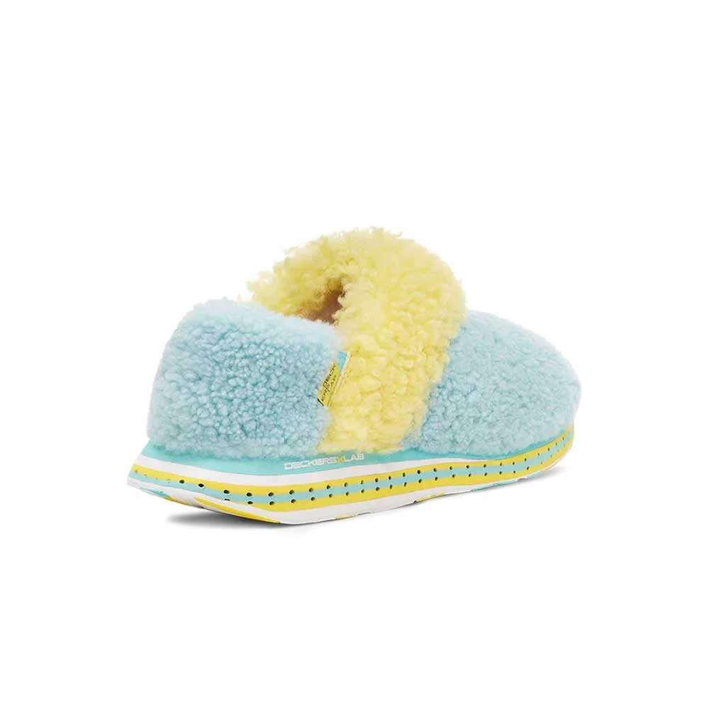 Women's KO-Z EZ Clog WO-WO Shoe - Yellow/Blue- Regular (B) 6 Women's KO-Z EZ Clog WO-WO Shoe - Yellow/Blue- Regular (B) - Image 4