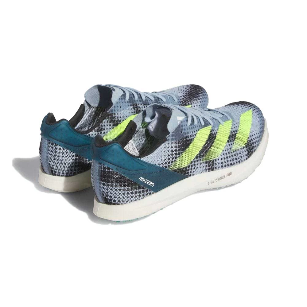 ADIDAS Unisex Adizero Avanti TYO Track Spike- Wonder Blue/Wonder Blue/Lucid Lemon - Regular (D) 6 ADIDAS Unisex Adizero Avanti TYO Track Spike- Wonder Blue/Wonder Blue/Lucid Lemon - Regular (D) - Image 4